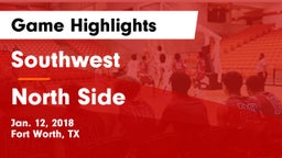 Southwest  vs North Side  Game Highlights - Jan. 12, 2018