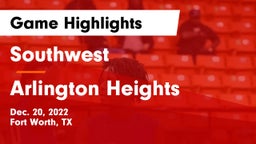 Southwest  vs Arlington Heights  Game Highlights - Dec. 20, 2022