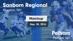 Matchup: Sanborn Regional vs. Pelham  2016