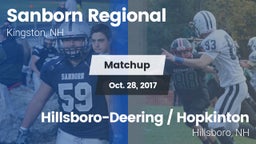 Matchup: Sanborn Regional vs. Hillsboro-Deering / Hopkinton  2017