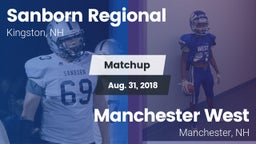 Matchup: Sanborn Regional vs. Manchester West  2018