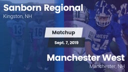 Matchup: Sanborn Regional vs. Manchester West  2019