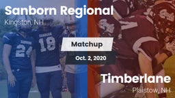 Matchup: Sanborn Regional vs. Timberlane  2020