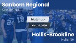 Matchup: Sanborn Regional vs. Hollis-Brookline  2020