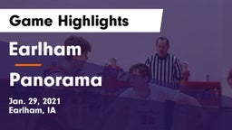 Earlham  vs Panorama  Game Highlights - Jan. 29, 2021