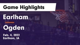 Earlham  vs Ogden  Game Highlights - Feb. 4, 2022
