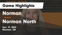 Norman  vs Norman North  Game Highlights - Jan. 19, 2024