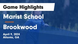 Marist School vs Brookwood Game Highlights - April 9, 2024