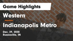 Western  vs Indianapolis Metro Game Highlights - Dec. 29, 2020