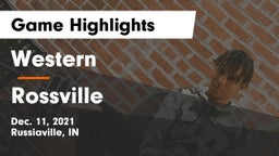 Western  vs Rossville  Game Highlights - Dec. 11, 2021