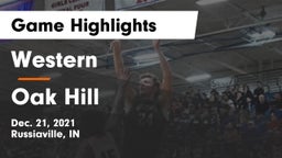 Western  vs Oak Hill  Game Highlights - Dec. 21, 2021