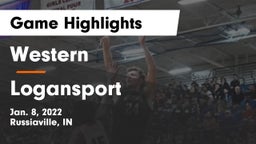 Western  vs Logansport  Game Highlights - Jan. 8, 2022