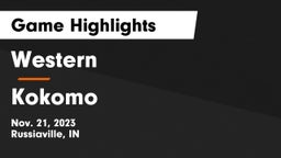 Western  vs Kokomo  Game Highlights - Nov. 21, 2023