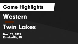 Western  vs Twin Lakes  Game Highlights - Nov. 25, 2023