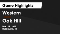 Western  vs Oak Hill  Game Highlights - Dec. 19, 2023