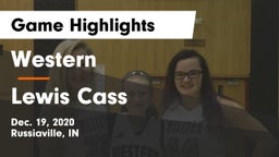 Western  vs Lewis Cass Game Highlights - Dec. 19, 2020