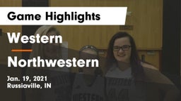 Western  vs Northwestern  Game Highlights - Jan. 19, 2021