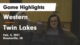 Western  vs Twin Lakes  Game Highlights - Feb. 5, 2021