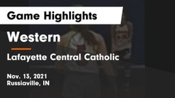 Western  vs Lafayette Central Catholic  Game Highlights - Nov. 13, 2021