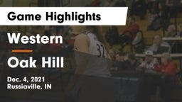 Western  vs Oak Hill  Game Highlights - Dec. 4, 2021