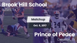 Matchup: Brook Hill High vs. Prince of Peace  2017