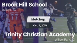 Matchup: Brook Hill High vs. Trinity Christian Academy 2019