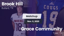Matchup: Brook Hill High vs. Grace Community  2020