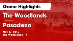 The Woodlands  vs Pasadena Game Highlights - Nov 17, 2016