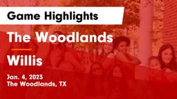 The Woodlands  vs Willis  Game Highlights - Jan. 4, 2023