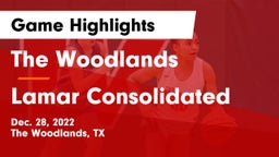 The Woodlands  vs Lamar Consolidated  Game Highlights - Dec. 28, 2022