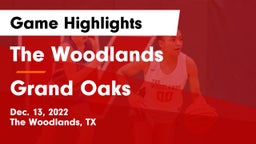 The Woodlands  vs Grand Oaks  Game Highlights - Dec. 13, 2022