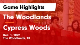 The Woodlands  vs Cypress Woods  Game Highlights - Dec. 1, 2022