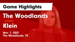 The Woodlands  vs Klein  Game Highlights - Nov. 7, 2023