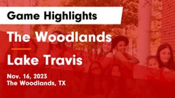 The Woodlands  vs Lake Travis  Game Highlights - Nov. 16, 2023