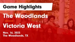 The Woodlands  vs Victoria West Game Highlights - Nov. 16, 2023