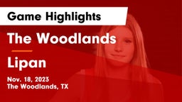 The Woodlands  vs Lipan  Game Highlights - Nov. 18, 2023