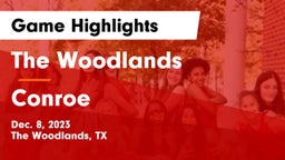 The Woodlands  vs Conroe  Game Highlights - Dec. 8, 2023