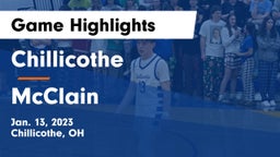 Chillicothe  vs McClain  Game Highlights - Jan. 13, 2023
