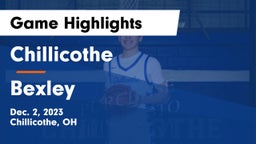 Chillicothe  vs Bexley  Game Highlights - Dec. 2, 2023