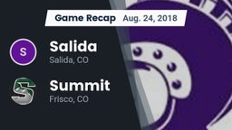 Recap: Salida  vs. Summit  2018