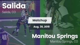 Matchup: Salida  vs. Manitou Springs  2018