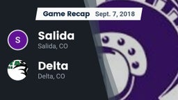 Recap: Salida  vs. Delta  2018
