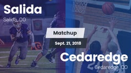 Matchup: Salida  vs. Cedaredge  2018