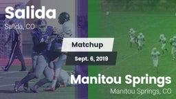 Matchup: Salida  vs. Manitou Springs  2019