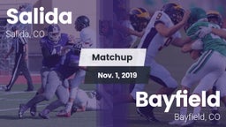 Matchup: Salida  vs. Bayfield  2019