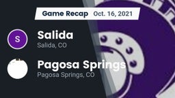 Recap: Salida  vs. Pagosa Springs  2021