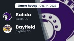 Recap: Salida  vs. Bayfield  2022