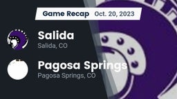 Recap: Salida  vs. Pagosa Springs  2023