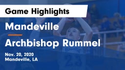 Mandeville  vs Archbishop Rummel Game Highlights - Nov. 20, 2020