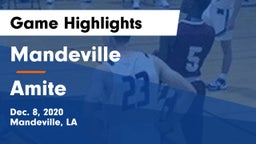 Mandeville  vs Amite  Game Highlights - Dec. 8, 2020
